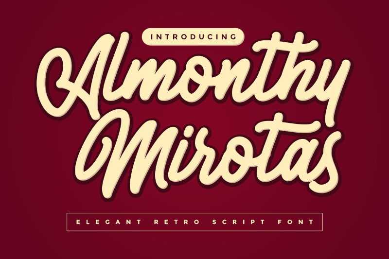 Almonthy Mirotas Czcionka