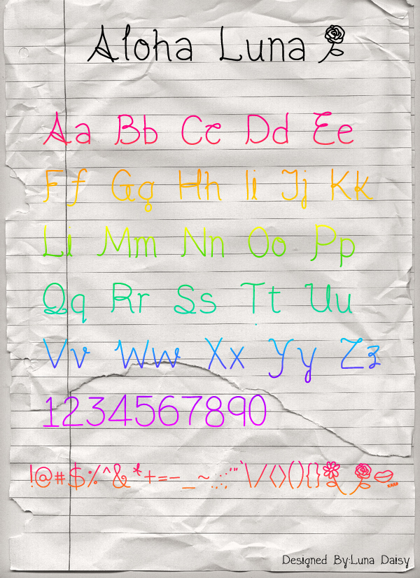 Aloha Luna Font