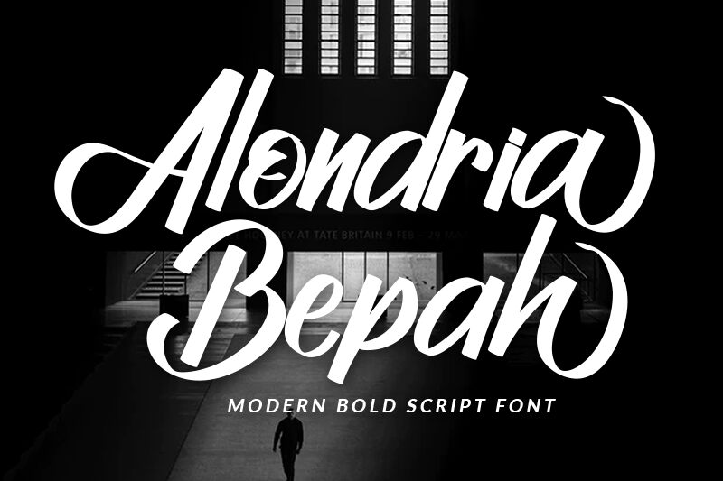 Alondria Bepah Czcionka