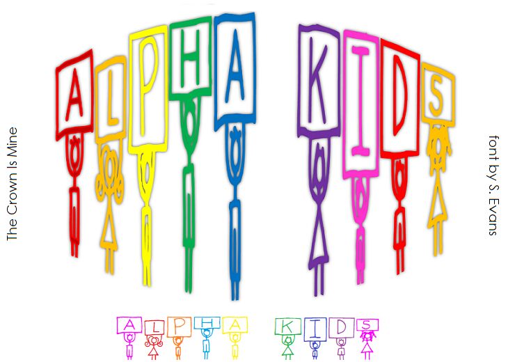 Alpha Kids Schriftart