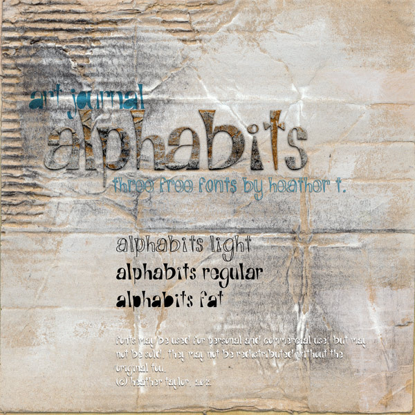 Alphabits Carattere
