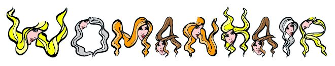 AlphaWomanHair الخط 