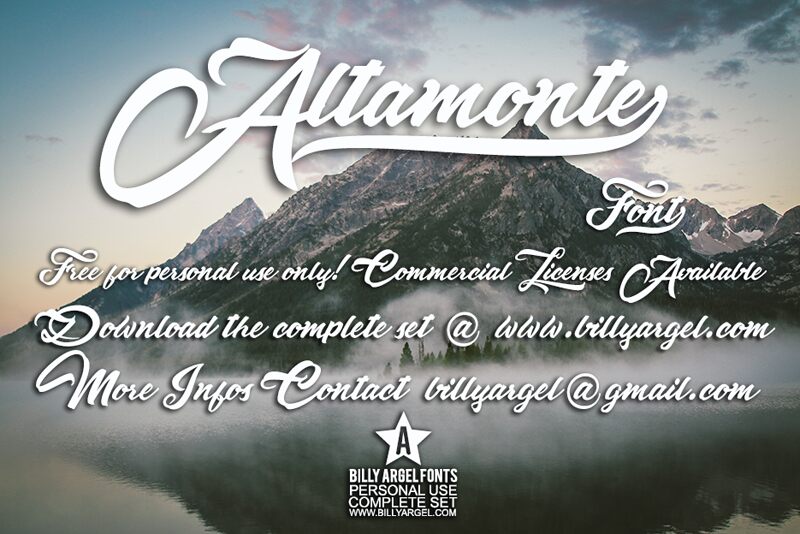 Altamonte Schriftart