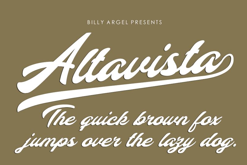 Altavista Schriftart