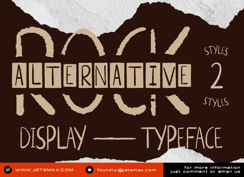 ALTERNATIVE ROCK Czcionka