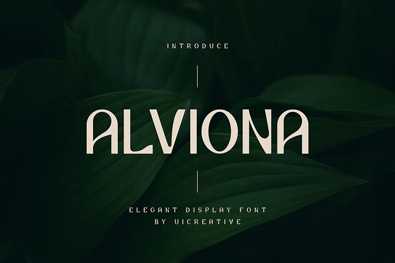 Alviona Czcionka