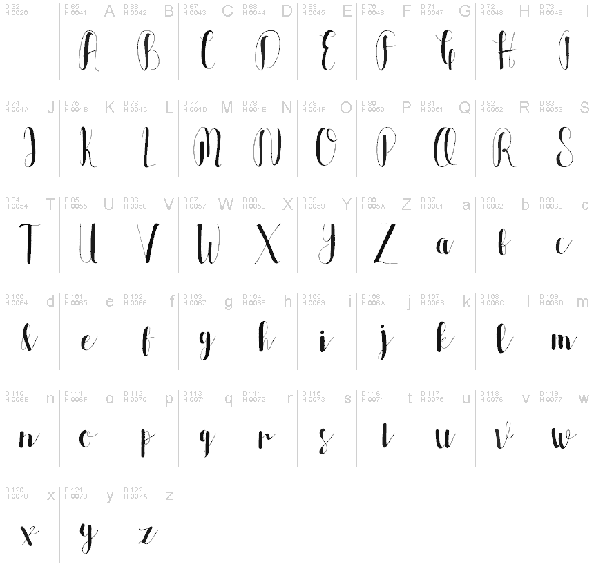 Allia font