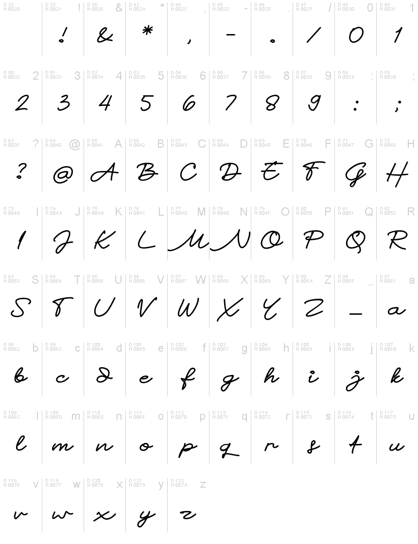 alternative-line-font