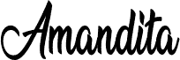 معاينة خط Amandita