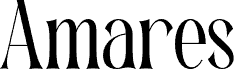 Amares Regular písmo