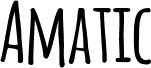 Amatic Bold