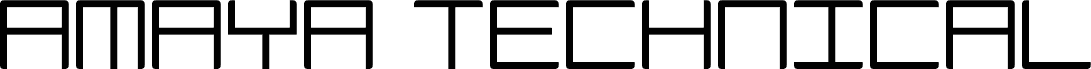 Amaya Technical Bold Regular