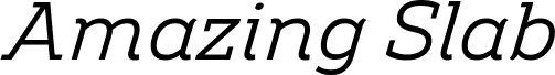 Amazing Slab Trial Italic