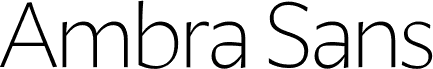 Ambra Sans Trial Light
