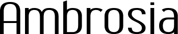 Ambrosia Demo