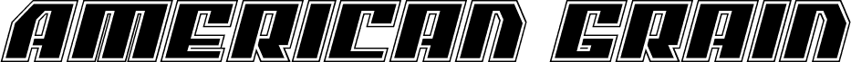 American Grain Academy Italic