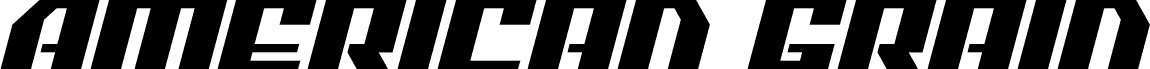 American Grain Expanded Italic