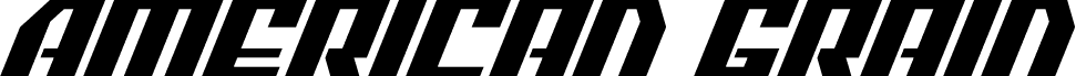 American Grain Super-Italic