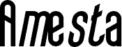 Amesta Condensed písmo