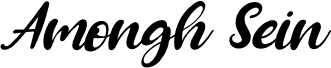 Amongh Sein Italic