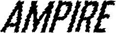 Náhled písma Ampire Super-Italic