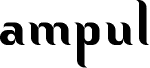 Ampul Regular