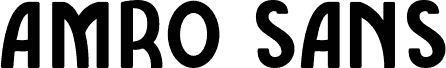 Amro Sans Bold