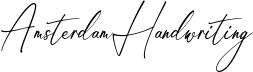 Amsterdam Handwriting
