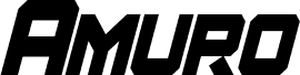 Amuro Condensed Bold Italic