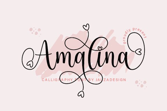 Amalina Schriftart
