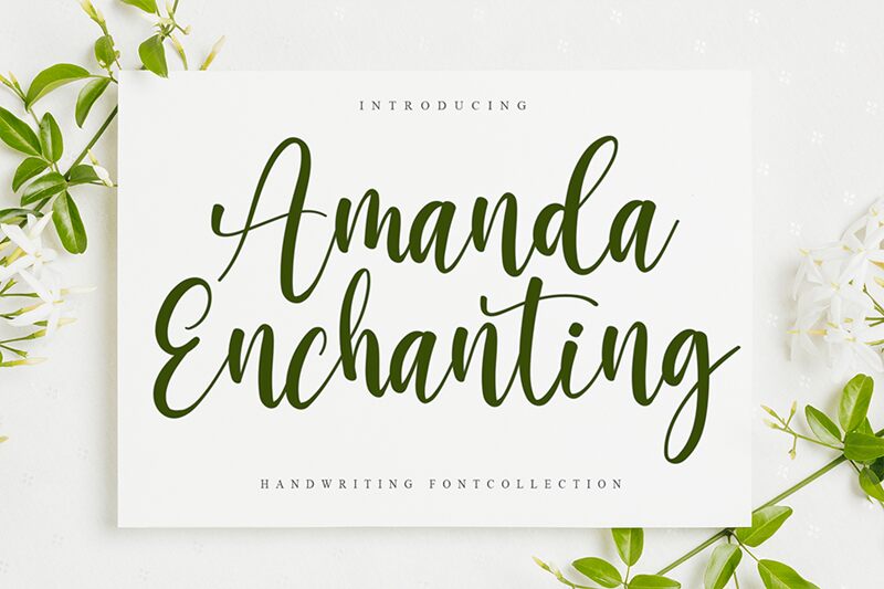 Amanda Enchanting Font