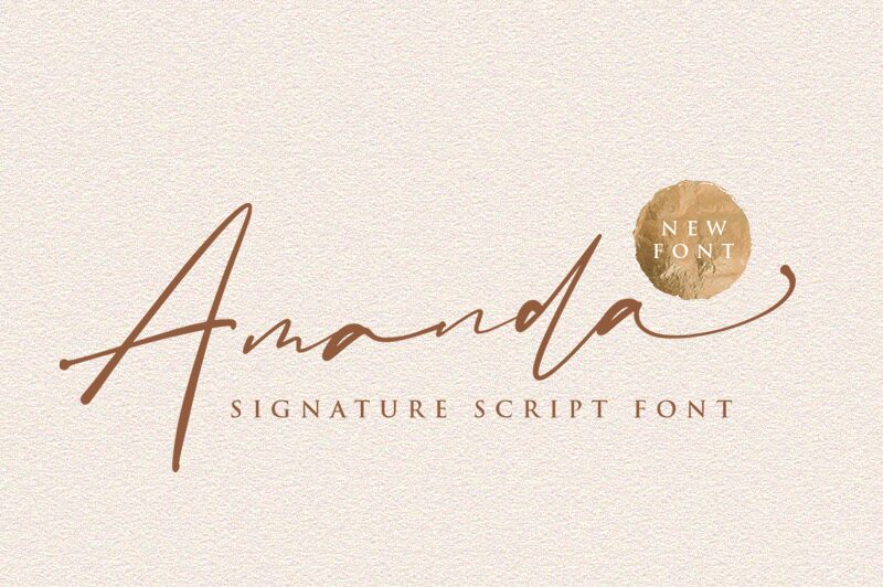 Amanda Schriftart