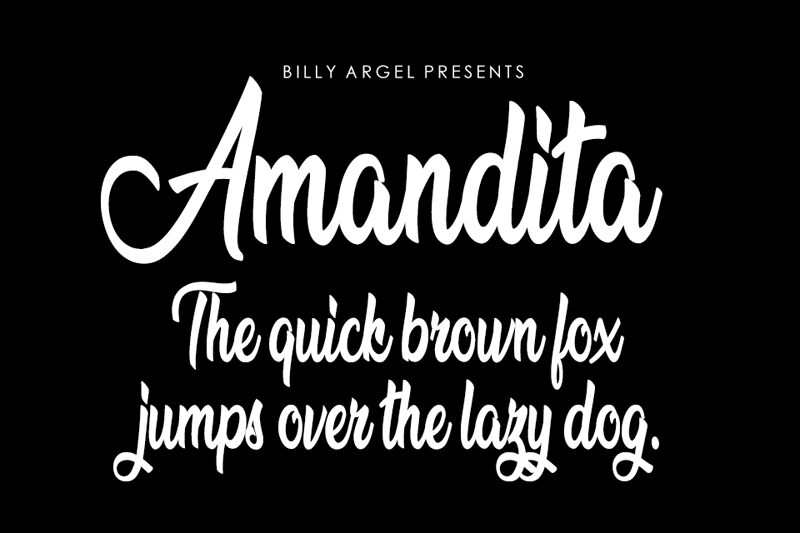 Amandita Schriftart