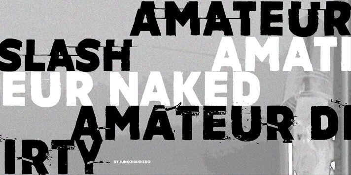 Amateur Naked Font Fonts2u