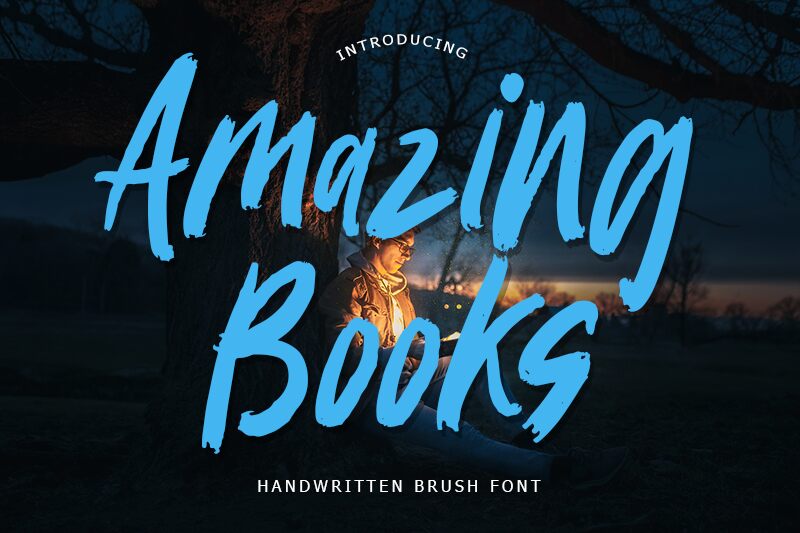 Amazing Books Schriftart