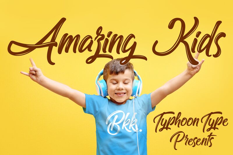 Amazing Kids 字体