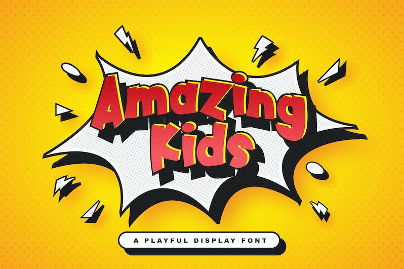 Amazing Kids Шрифт