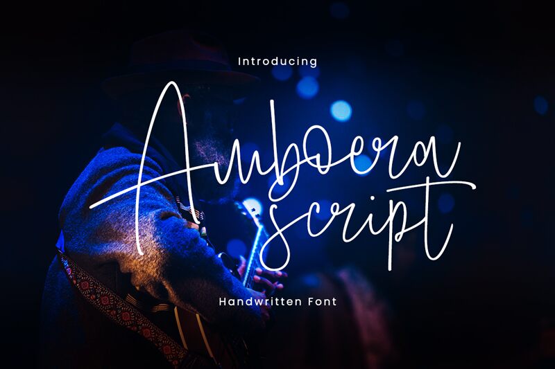 Amboera Script Шрифт
