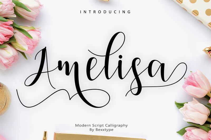 Amelisa Schriftart