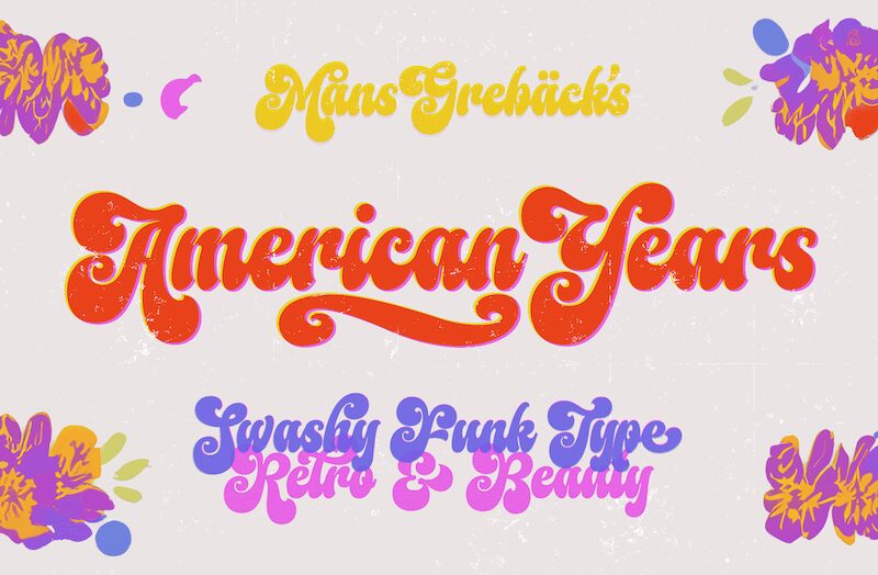 American Years Schriftart