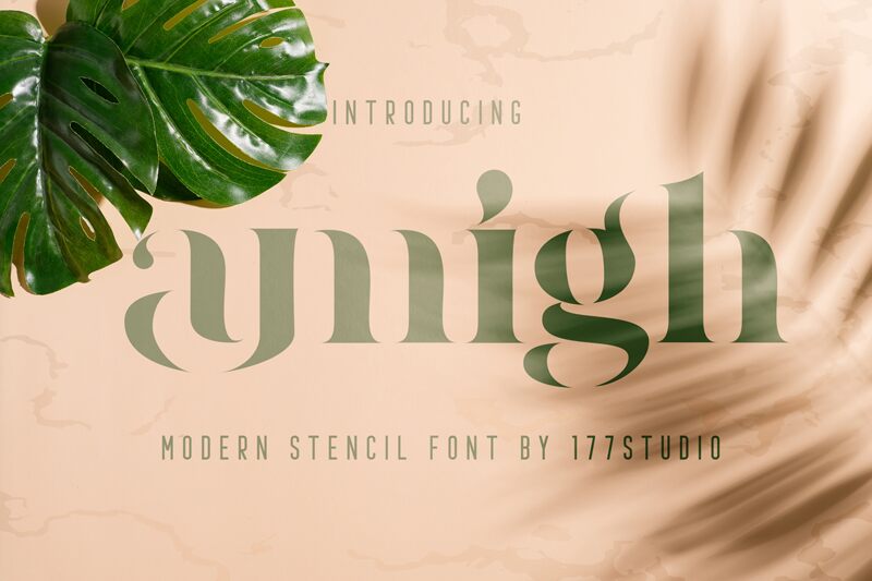 amigh Schriftart