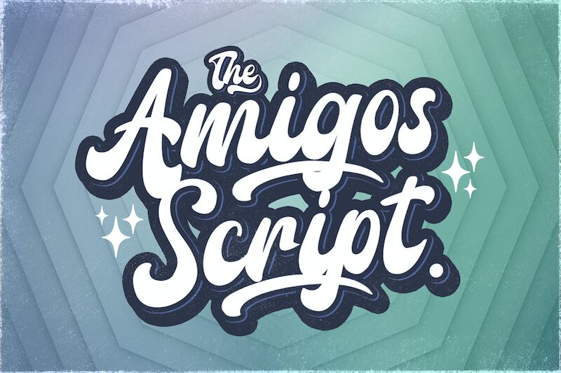Amigos Script Carattere