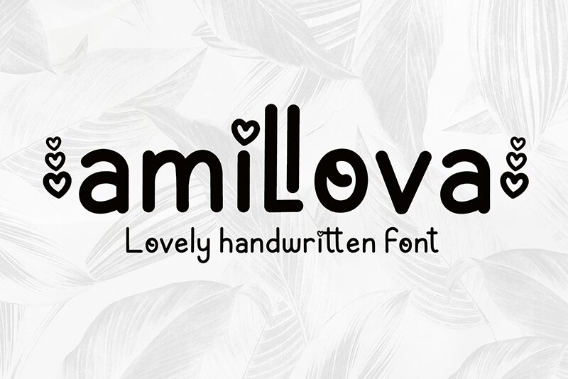 Amillova Schriftart