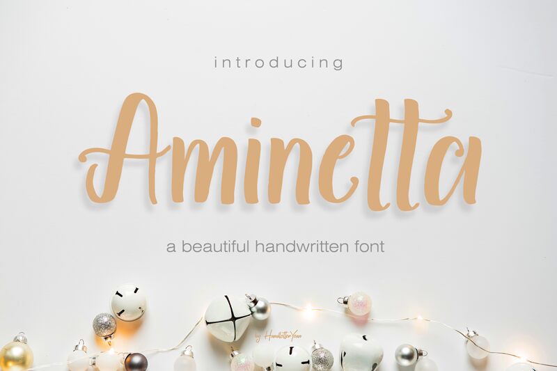 Aminetta الخط