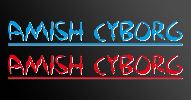 Amish Cyborg Font