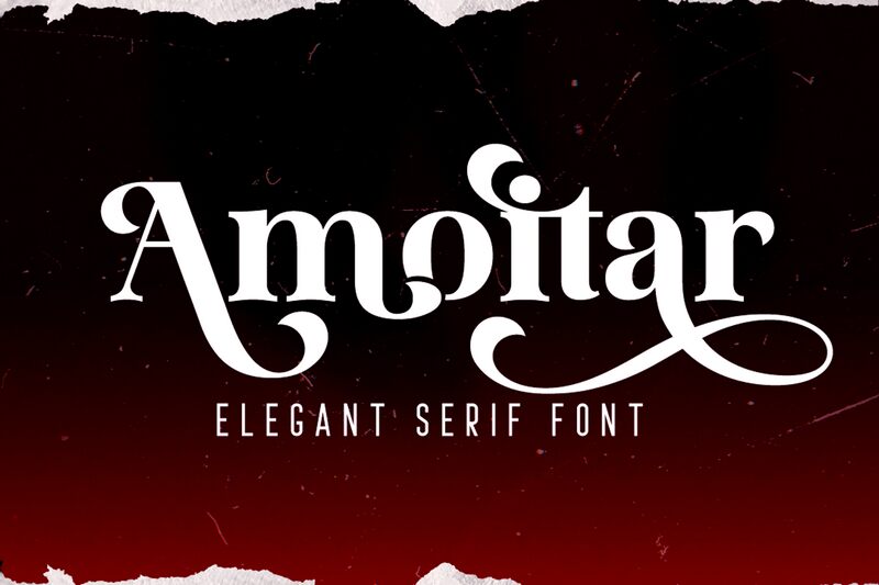 Amoitar Schriftart