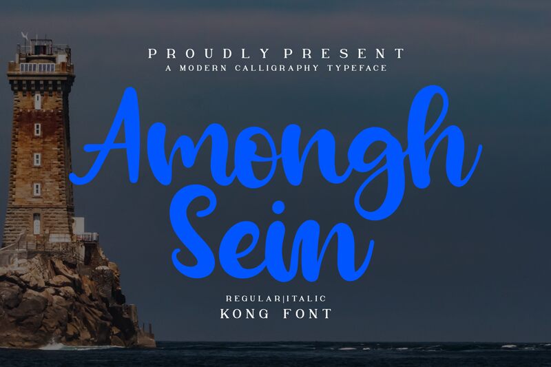 Amongh Sein Druh písma