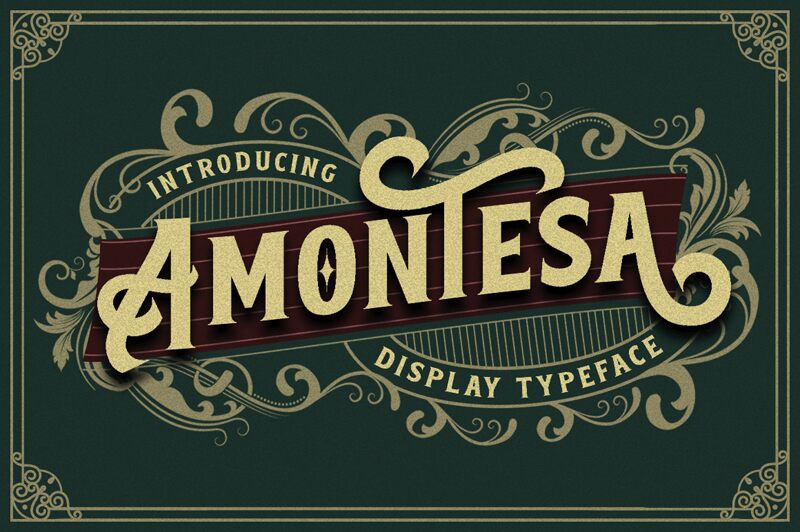 Amontesa Schriftart