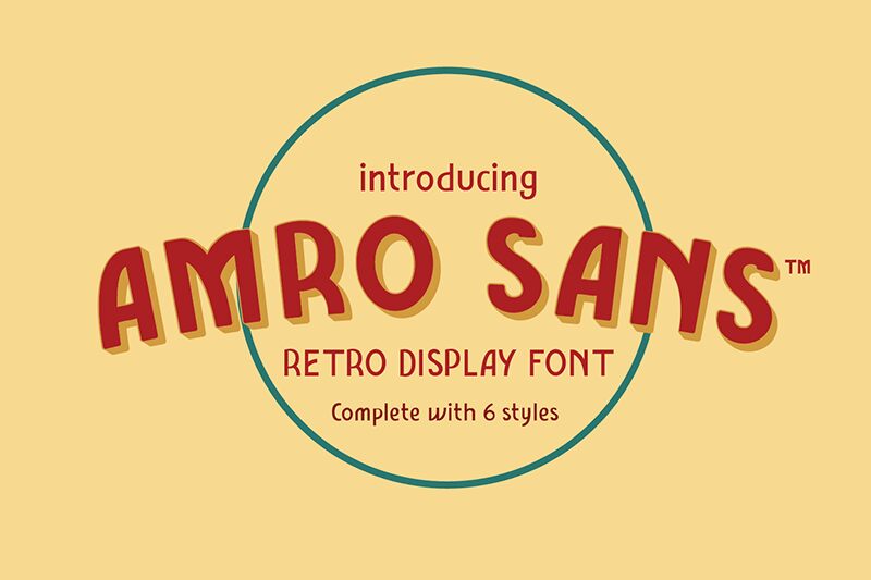Amro Sans Schriftart
