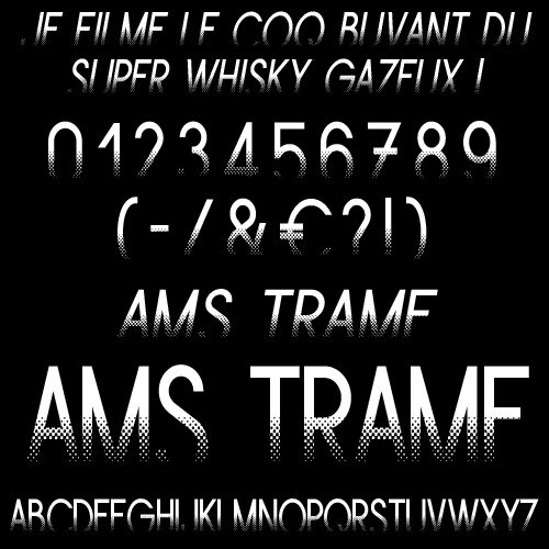 Ams Trame Czcionka